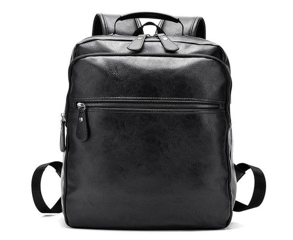 

backpack 2021 fashion men039s bag male leather lapcomputer bags high school student college students2423431