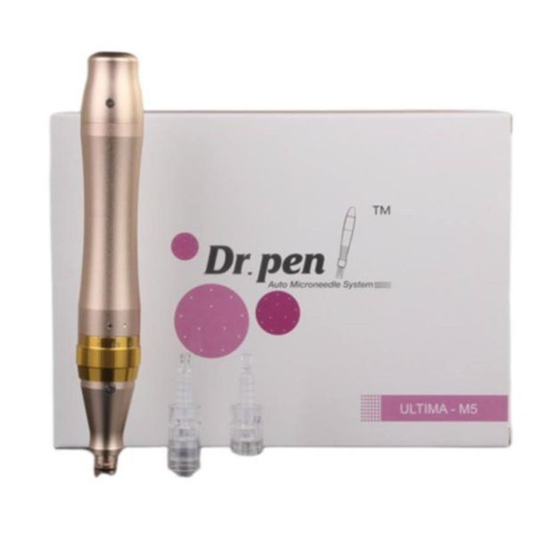 

wireless dr pen m5-w gold derma pen electric dermapen microneedle machine for skin care beauty microneedle roller211s