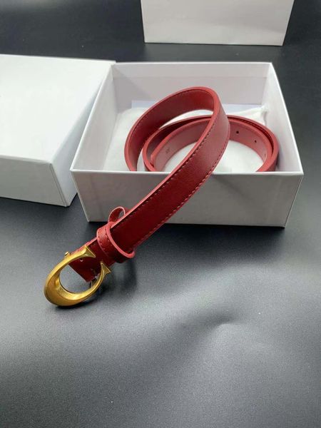 

belts for women designer thin belt womens belts casual for belt woman gold buckle 2.3cm width 4 colour cowhide belt size 95-115 with box bel, Black;brown