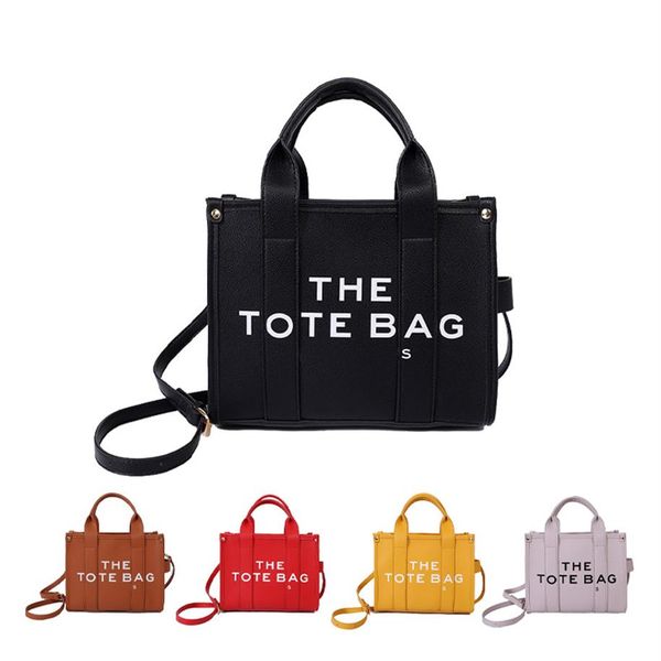 

marc jocob lady shopping the tote bag whole luxury pu marcie jacquard snaps womens mens designer handbag shoulder clutch co239s, Red;black