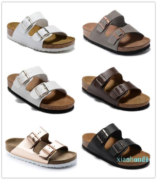 

birk arizona gizeh cork slippers sell flip flops summer beach sandals men women flats sandals casual shoes print mixed 7946359, Black