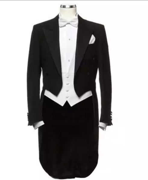 

blazers latest 2020 cloudstyle men's tailcoat formal ment suit slim fit 3piece suit dinner jacket wedding suit male swallowtailed coat, White;black