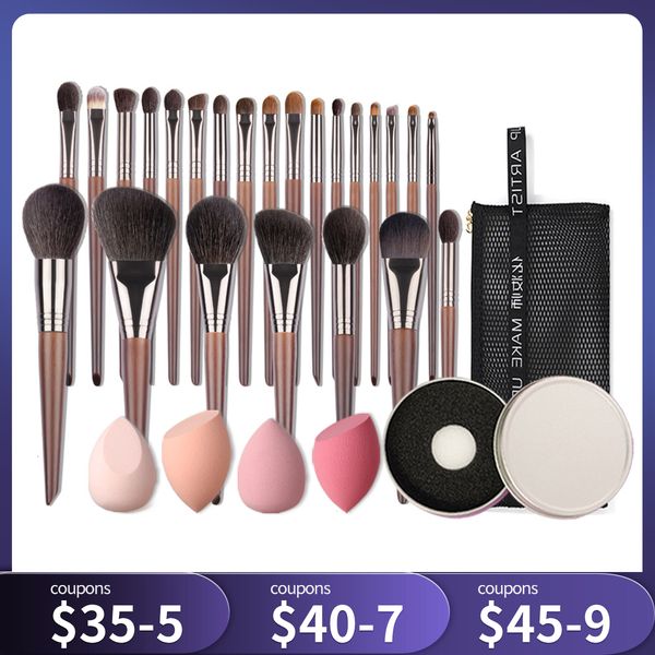 

makeup tools ovw natural brushes set eyeshadow make up brush goat hair kit for nabor kistey blending pinceaux maquillage 230421