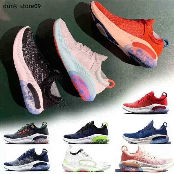 

2022 joyride mens running shoes for womens platinum tint university red oreo racer blue women sports sneakers size 36-45