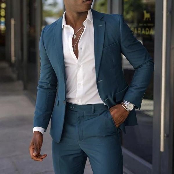 

blazers new arrival men suits costume homme slim fit groom wedding tuxedos business one button blazers terno masculino (jacket +pants), White;black