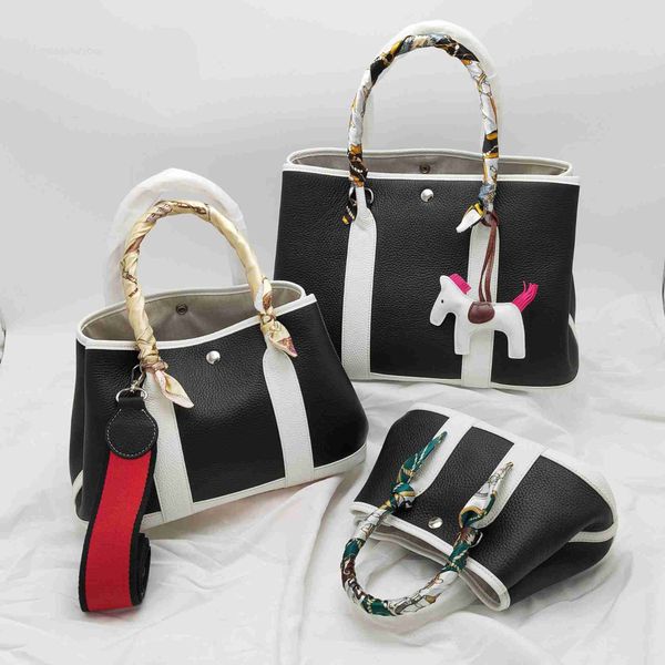 

designer herbag garden party evening cow garden on the first floor leather large messenger fashion women's bag live goods vwzo