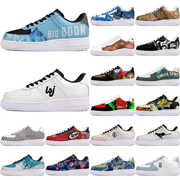 

DIY shoes precious autumn mens Leisure shoes one for exquisite men women casualplatform sneakers Classic cartoon graffiti trainers comfortable sports 34301