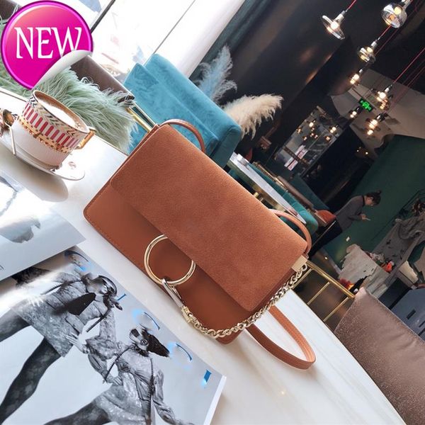 

2021 design faye bag leather casual women's single shoulder oblique chain small harajuku style square high-quality factory di293s