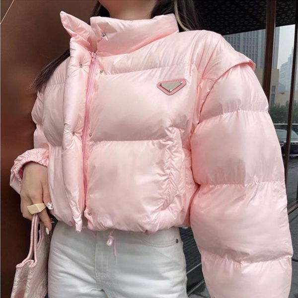 

classic women jacket parkas down coat fashion short jacket style slim corset thick outfit windbreaker pocket outsize lady warm pra320b, Black