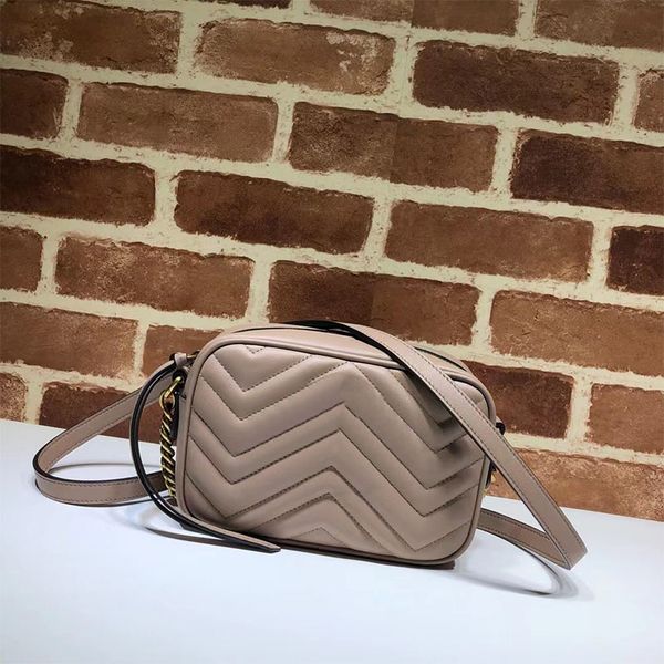 

fashion genuine leather cross body bags for women's quality handbag purses chevron quilted interlocking leather bag