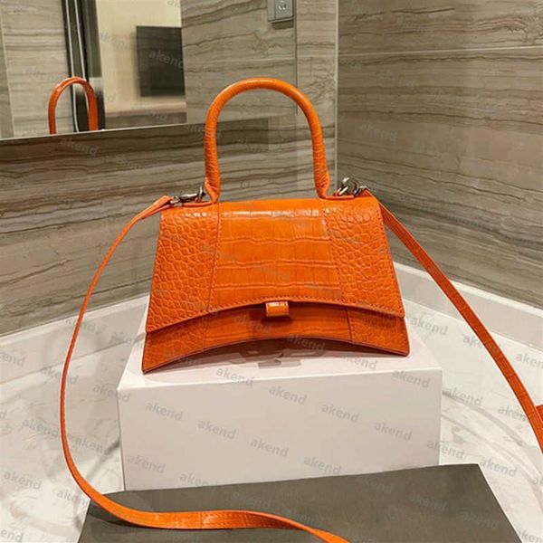

cosmetic bags cases genuine leather hourglass handle crossbody bags women's men tote luxury designer fashion sho171n