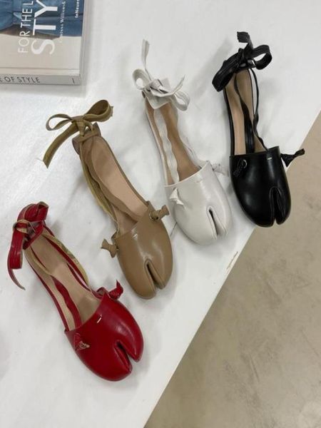 

sandals japanese style split toe women slides summer tabi ninia shoes woman lace up cover heels riband flats sandalias mujer2022sa6050714, Black