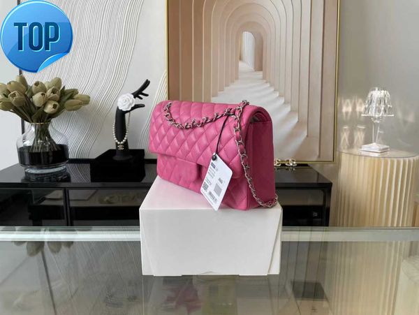 

channel cf 25cm spring and summer bag all steel light gold silver metal very feminine elegant sales champion italian original factory gaiera