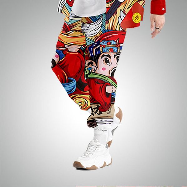 

pants 2020 joggers harajuku sweatpant hip hop trousers streetwear men chinese style pocket cargo pants, Black