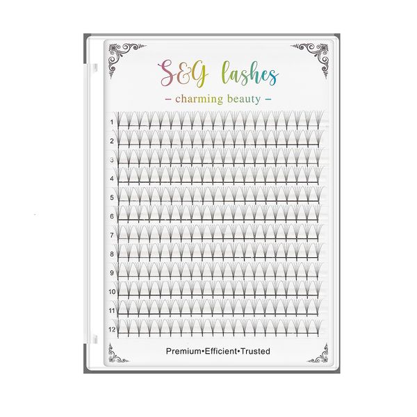 

false eyelashes 1 box 8 16mm 7d 0 07mm magic volume c d curl easy to make fan effect and blooming faux mink lashes 230421