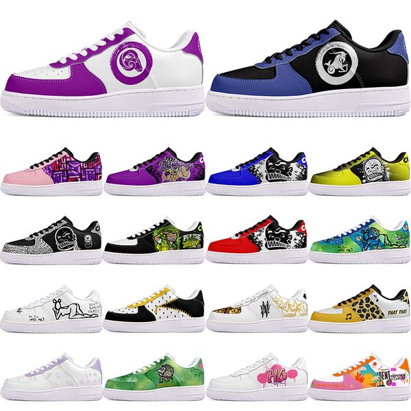 

DIY shoes precious autumn mens Leisure shoes one for lovely men women casualplatform sneakers Classic cartoon graffiti trainers comfortable sports 55195