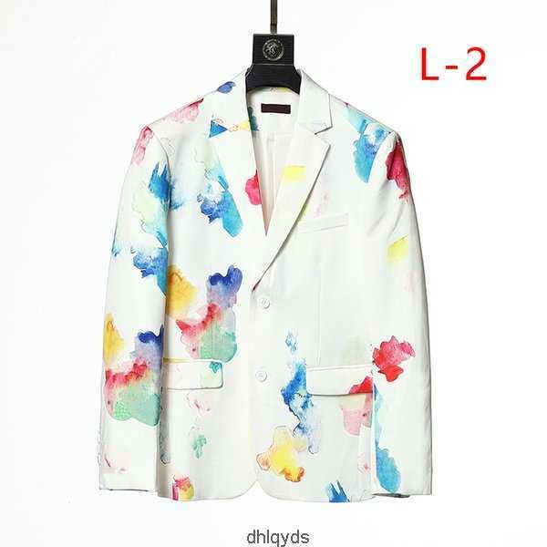 

blazers mens fashion casual suit printed striped with different patterns pocket button decoration party dress various color styles 8kric, White;black