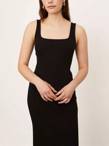 

tanks new summer fashion women pit stripes tank wild stylish camis sleeveless simple square collar vest camisole, Black;white