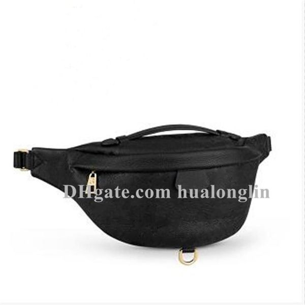 

designer handbag waist bag woman men chest women shoulder flower fashion serial number leather embossed207f