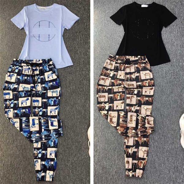 

30% off wind pure cotton casual sportswear women's summer fashion two-piece set large size trend, White