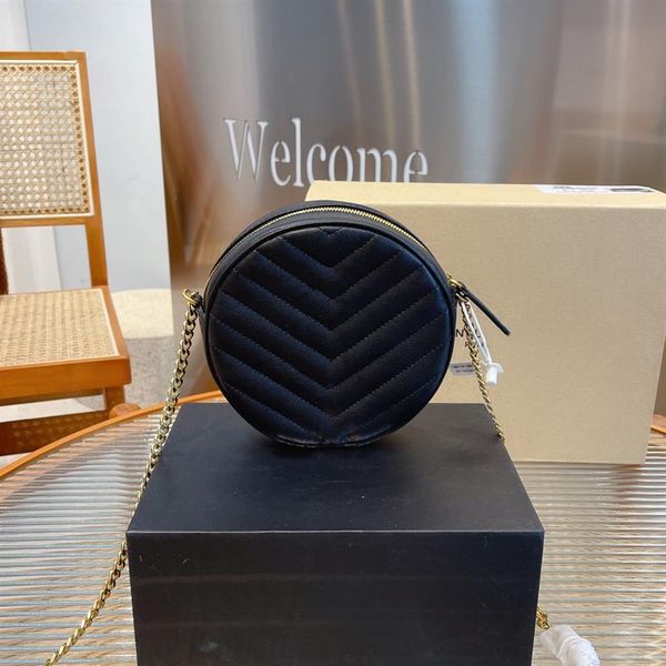 

cosmetic bags & cases classic designer handbags ladies shoulder bags color multifunctional woman round camera bag mes244j