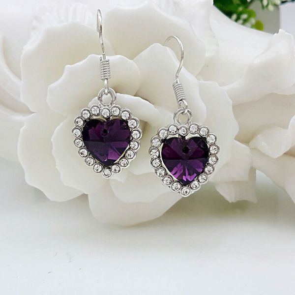 

women fashion jewelry ornaments earrings ear studs inlaid senior rhinestone bright twinkle crystal valentine's gift plating white k hea, Golden;silver