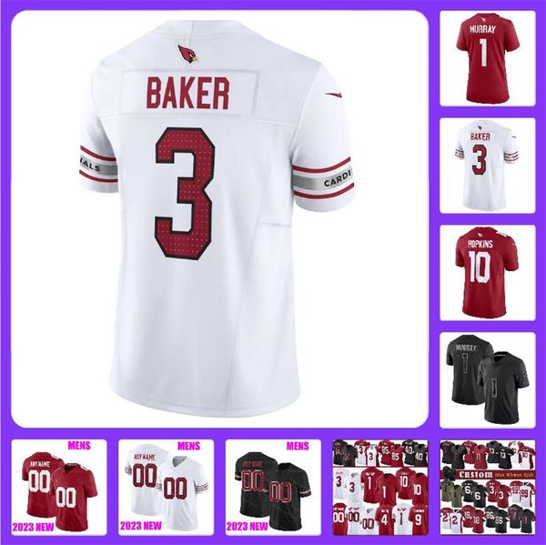 

deandre hopkins kyler murray tee jerseys arizonas budda baker custom cardinal football nflffff pat tillman myjai sanders kurt warner james c, Black