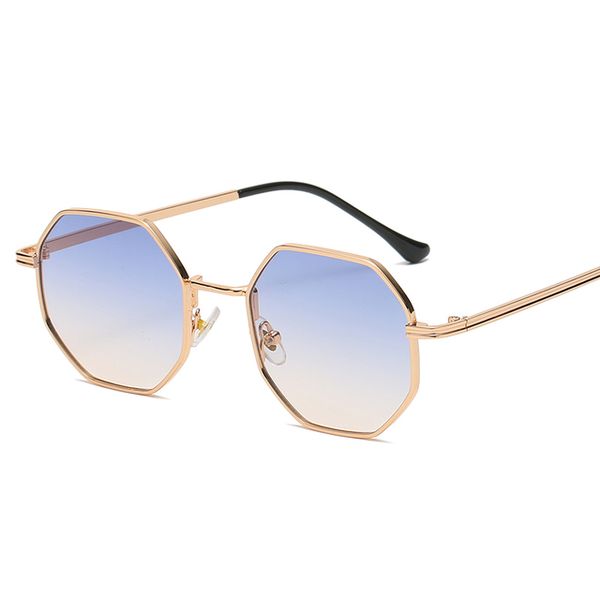 

olick metal sunglasses vintage frame for women sunglasses men luxury brand design sun glasses uv400, White;black