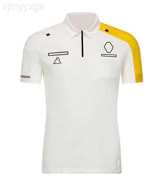 

f1 shirt t- racing suit polo uniform formula one team overalls lapel t- 73n71, White;black
