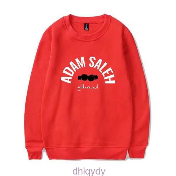 

hoodies adam saleh crewneck men's merch sweatshirt men women print pullover harajuku casual 5 ao6k, Black