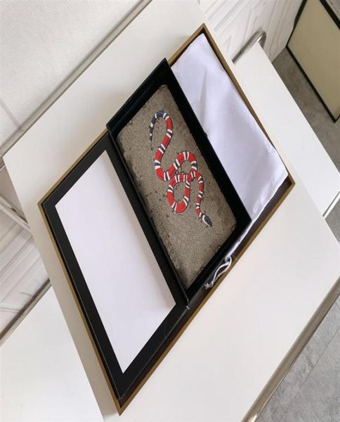 

original designers men animal short ophidia wallet leather black snake tiger bee wallets women long style luxury purse zipper card9331459, Red;black