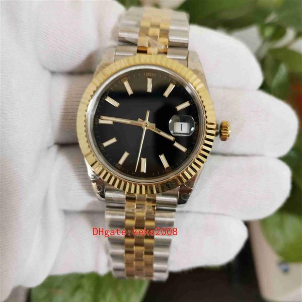 

watch bp wristwatches 36mm 41mm 126333 126334 126300 116334 stainless gold & steel two tones jubilee 2813 movement mechanical 282y, Slivery;brown