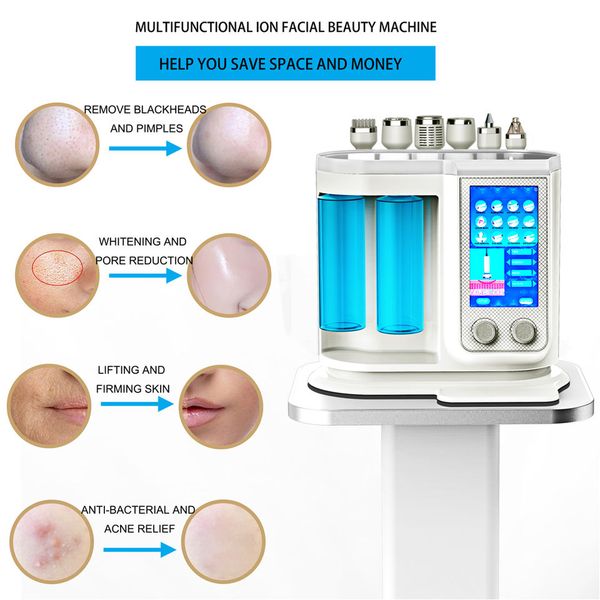 

2023 new 7 in 1 skin whitening face deep cleaning machine, Black;white