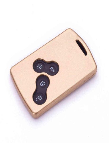 

4 buttons car key case cover for renault duster captur clio logan megane 1 2 3 koleos scenic cover keys accessories7443142
