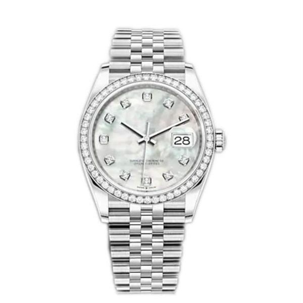 

watchbr-u1 41mm 36mm automatic mechanical mens watches bezel stainless steel women diamond watch lady watch waterproof luminous wr244d, Slivery;brown
