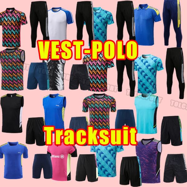 

short sleeve training set 22 23 soccer tracksuits pogba vlahovic chiesa 2022 2023 football shirt set di maria locatelli morata de ligt juven, Black