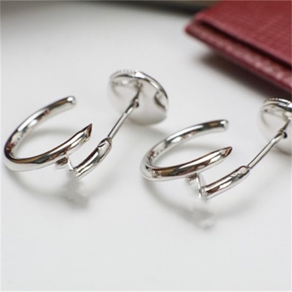 

high polished mens studs fashion jewelry party gifts earrings hip hop earing classic elegant earrings women party wedding wholesale ak2g, Golden;silver