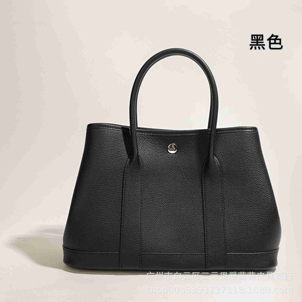 

designer herbag garden party evening 2023 new leather women's single shoulder messenger tote versatile garden portable shopping bucket
