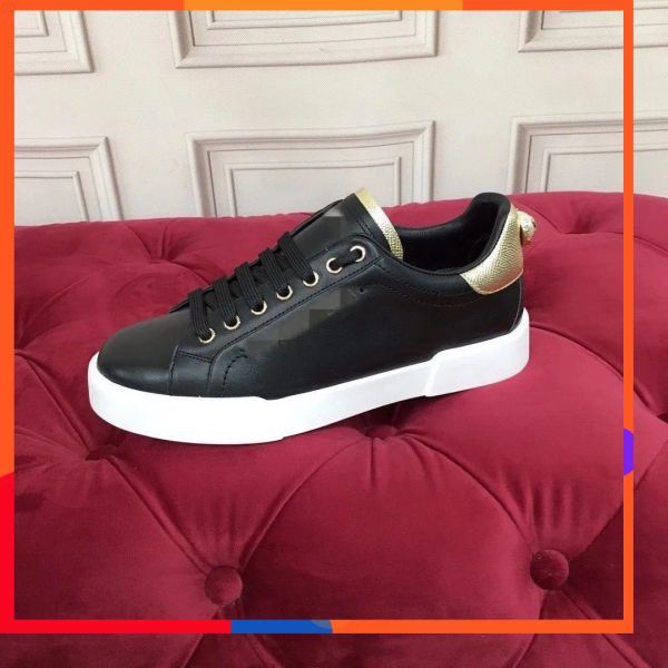 

shoes classics women espadrilles flat designer canvas and real lambskin loafers two tone cap toe sneakers dgs''dolc''gab, Black