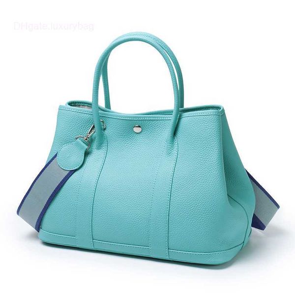 

designer herbag garden party evening large capacity cowhide women's with single shoulder and diagonal span simple hand leather shopping