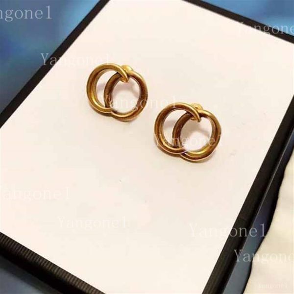 

fashion letter pearl earrings stud for lady women party wedding lovers gift engagement jewelry fors bride241p, Golden;silver