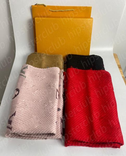 

whole designer knitted scarf coarse plush highprecision weaving classic warm womens shawl fashion men039s scarves with box1522390, Blue;gray