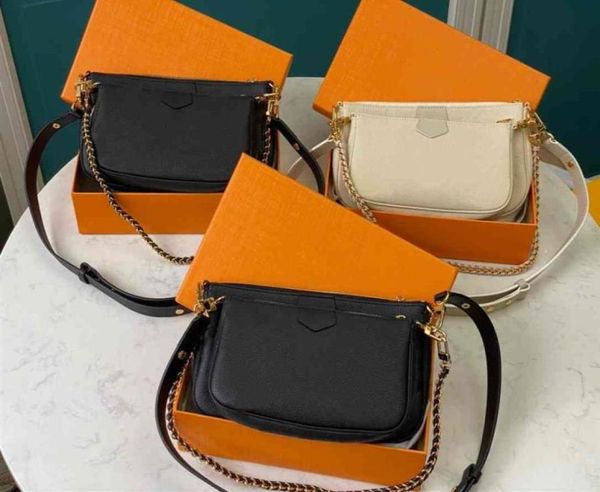 

woman cross body bag multi pochette accessoires empreinte leather in beige black designers womens handbags purses269f4005379, Brown;gray