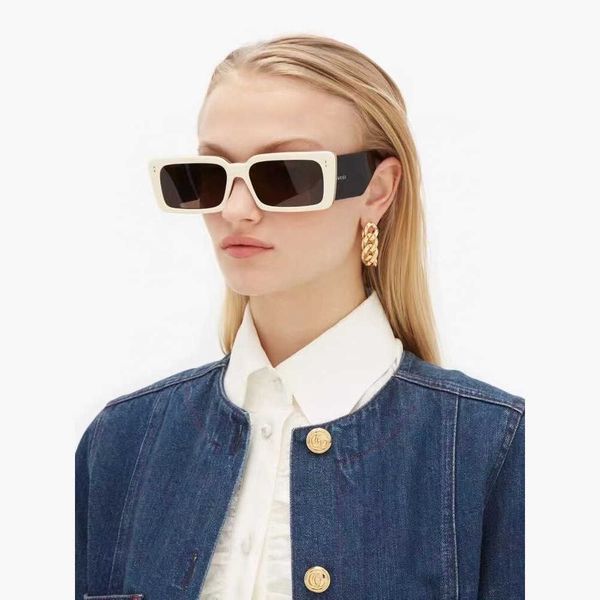 

2023 box sunglasses net red ins wide leg glasses fashion candy color female, Black