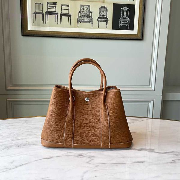 

designer herbag garden party evening new garden fashion first layer cowhide versatile large capacity women's hand pure leather tote bag