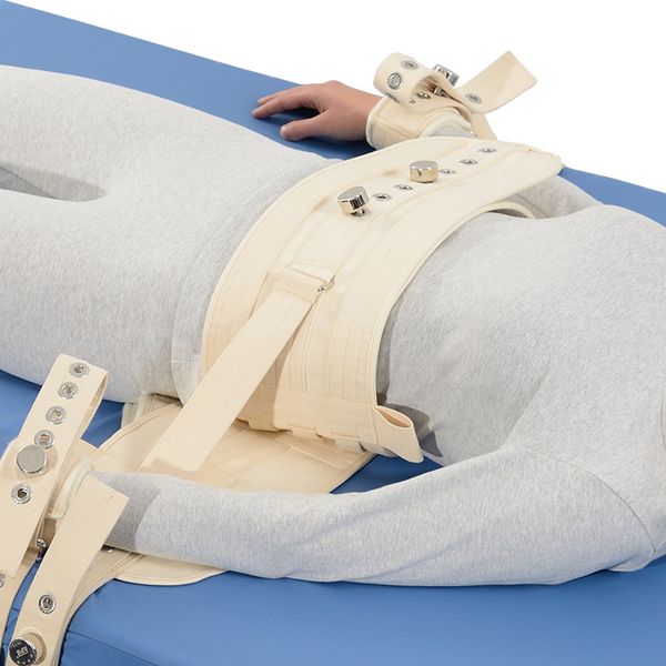 

Lying Bed Abdomen Magnetic Lock Belt Restraint For Nursing And Restraining Mentally Patients In Bed