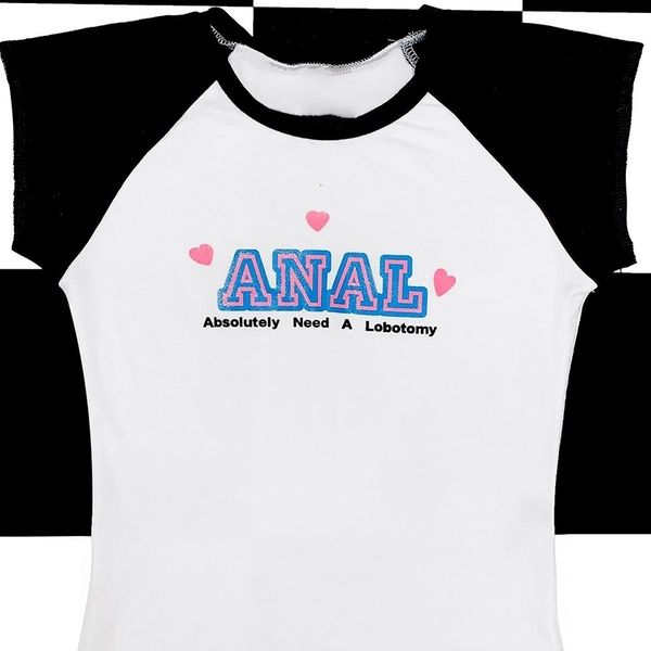 

women s t shirt women goth clothes y2k crop summer 2023 t shirts grunge 2000s trashy aesthetic short sleeve tees young girls streetwear 230, White