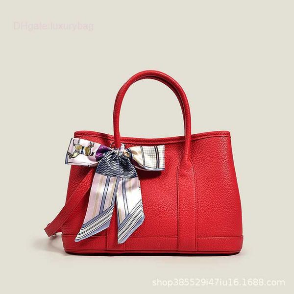 

designer herbag garden party evening bag women's 2023 new garden single cross-body bucket large capacity tote wide shoulder strap porta