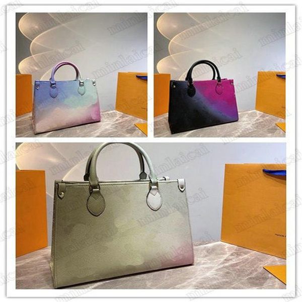 

m46076 m20510 m59856 onthego spring in the city bag 22ss womens designers mm 35 41cm luxurys gradient pink crossbody shoulder leop257l