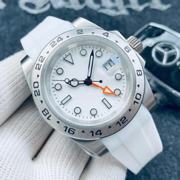 

40mm u1 mens watches automatic mechanical wristwatches designer for men gift fashion business montre de luxe, Slivery;brown